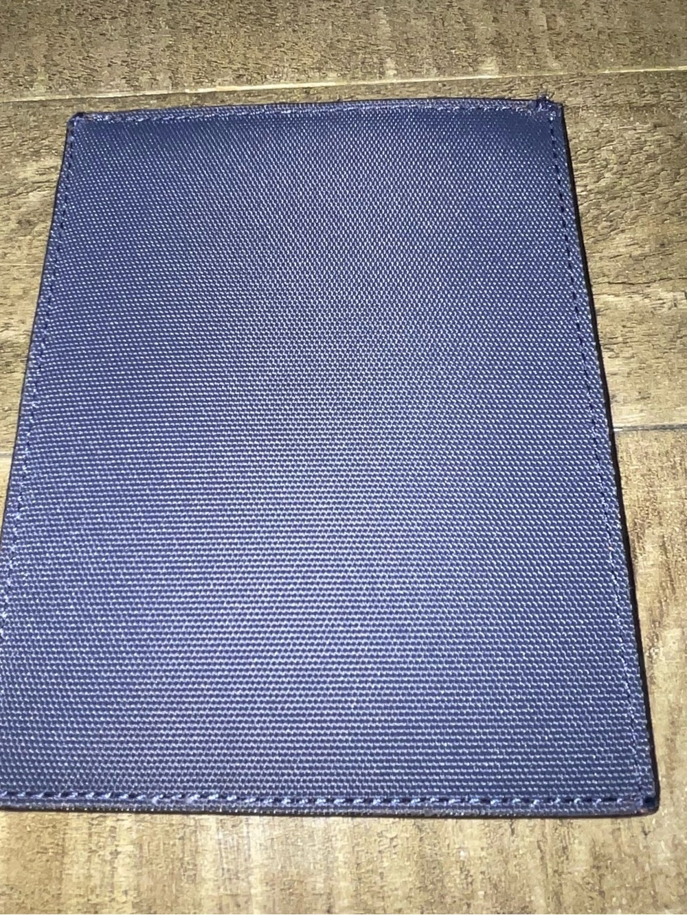 Away Navy Passport Card Sleeve with Orange Top Slot - Picture 2 of 5